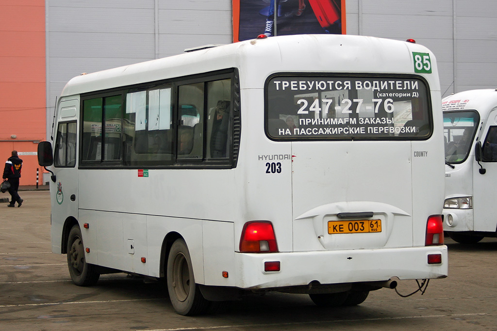 Ростовская область, Hyundai County SWB C08 (ТагАЗ) № 203