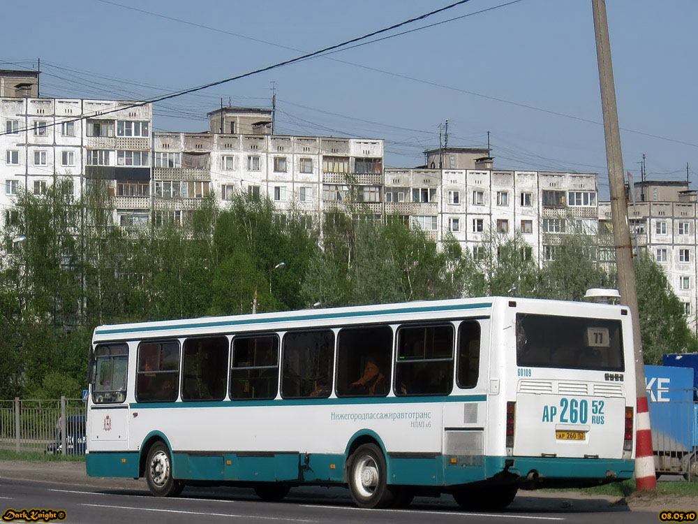 Нижегородская область, ЛиАЗ-5256.26 № 60109