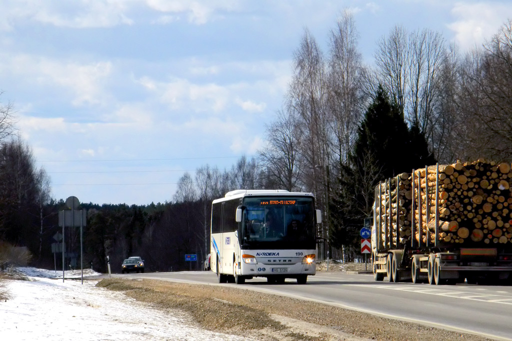 Латвия, Setra S416UL № 190