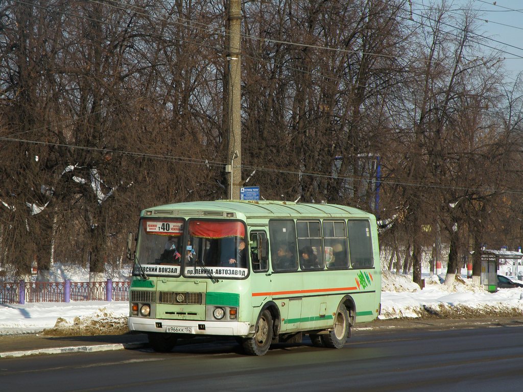 Нижегородская область, ПАЗ-32054 № В 966 КК 152