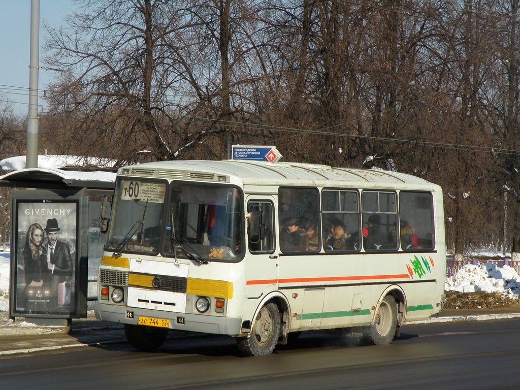 Нижегородская область, ПАЗ-32054 № АС 744 52