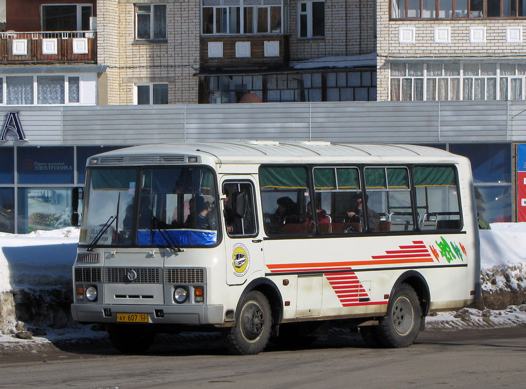 Нижегородская область, ПАЗ-32054 № АУ 607 52