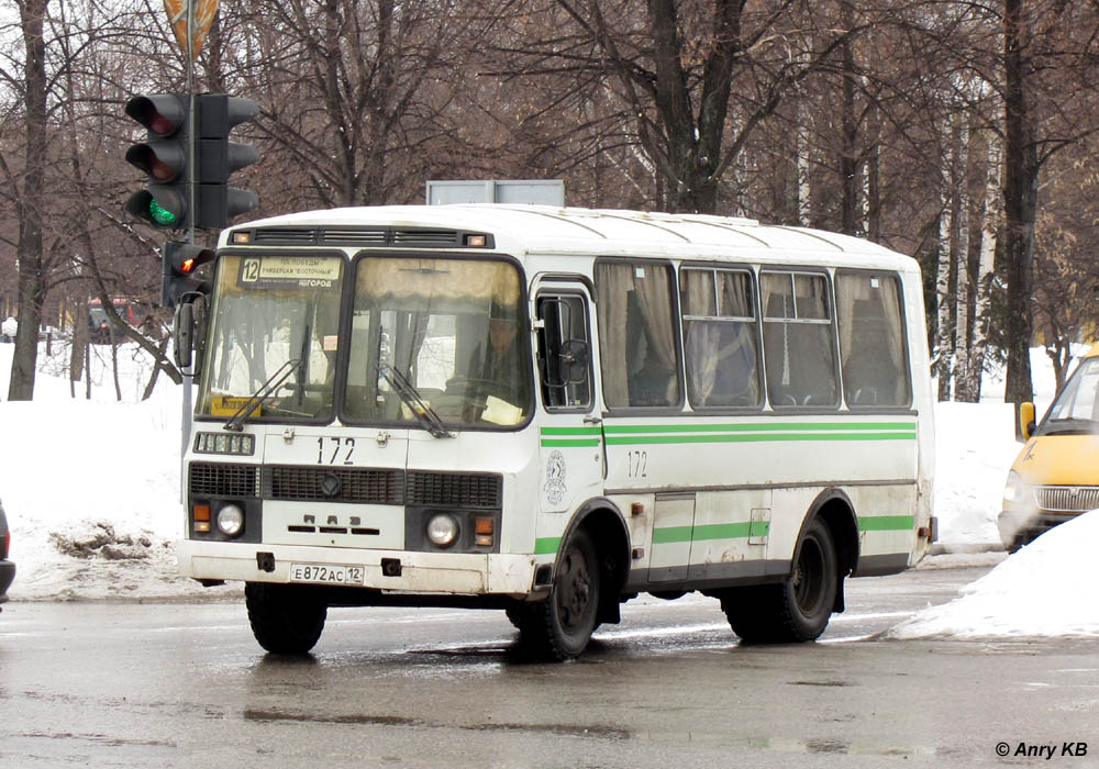 Марий Эл, ПАЗ-3205-110 № 172