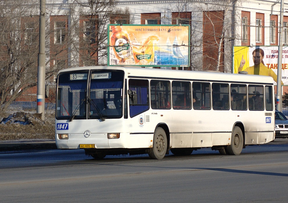 Омская область, Mercedes-Benz O345 № 1047