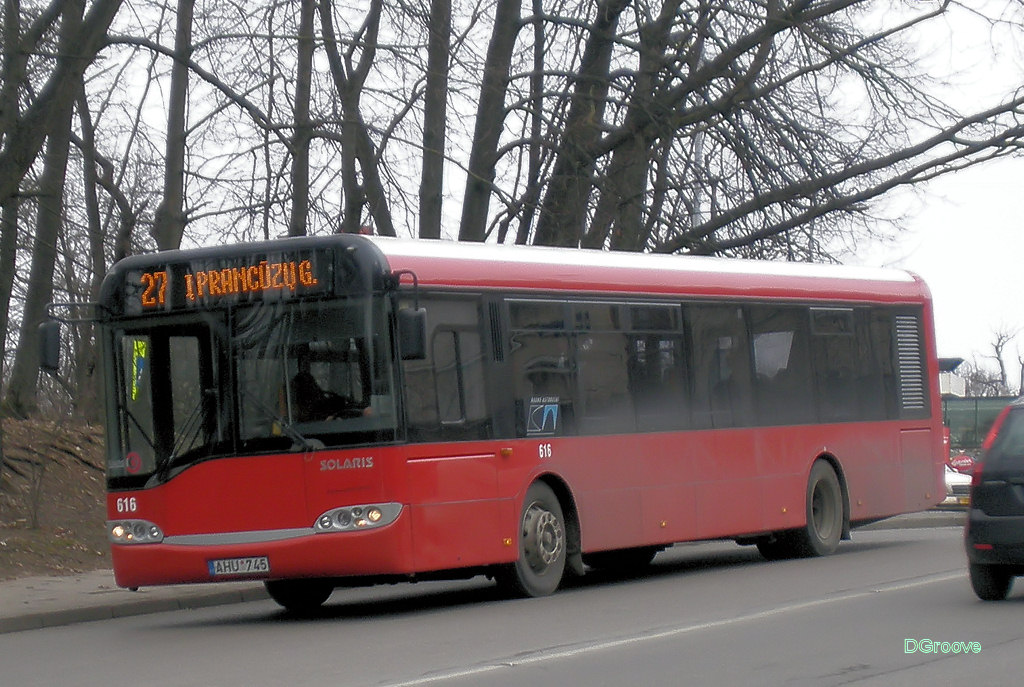 Литва, Solaris Urbino II 12 № 616