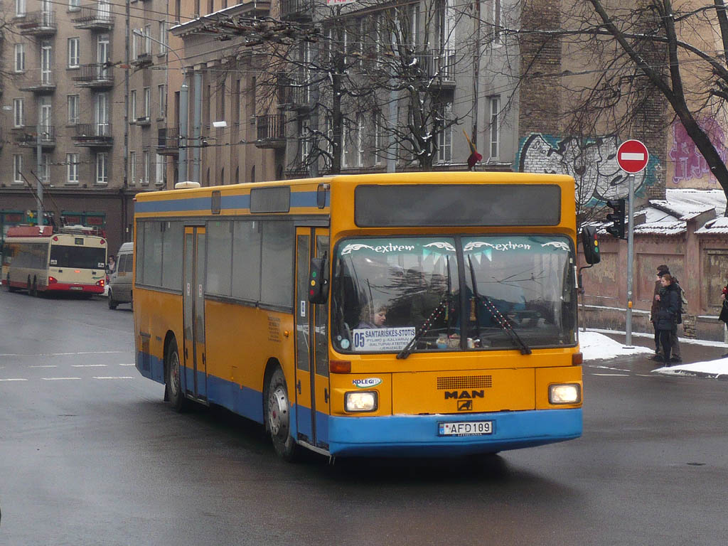 Литва, MAN 791 SL202 № AFD 109