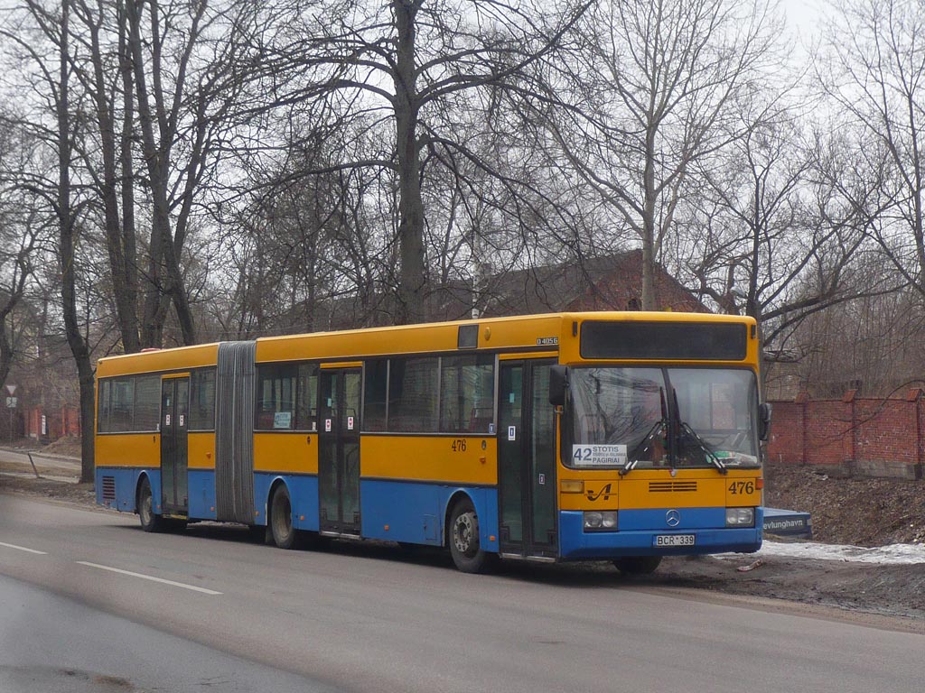 Литва, Mercedes-Benz O405G № 476