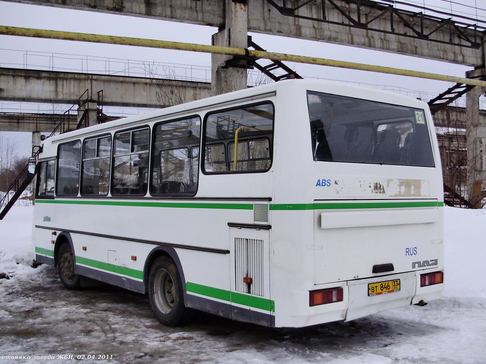 Vladimir region, PAZ-4230-03 Nr. ВТ 846 33