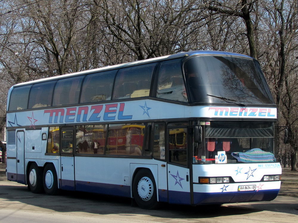 Neoplan n122l внутри