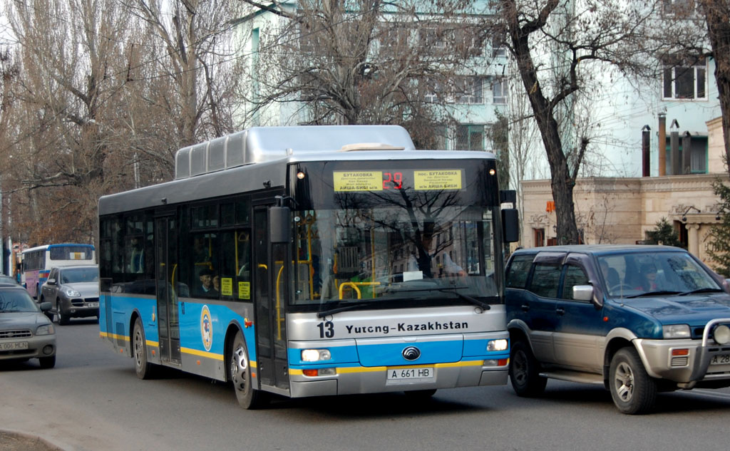 Алматы, Yutong ZK6120HGM № 13