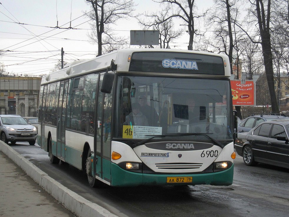 Санкт-Петербург, Scania OmniLink I (Скания-Питер) № 6900