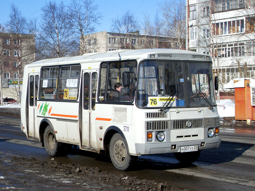 Архангельская область, ПАЗ-32054 № 3711