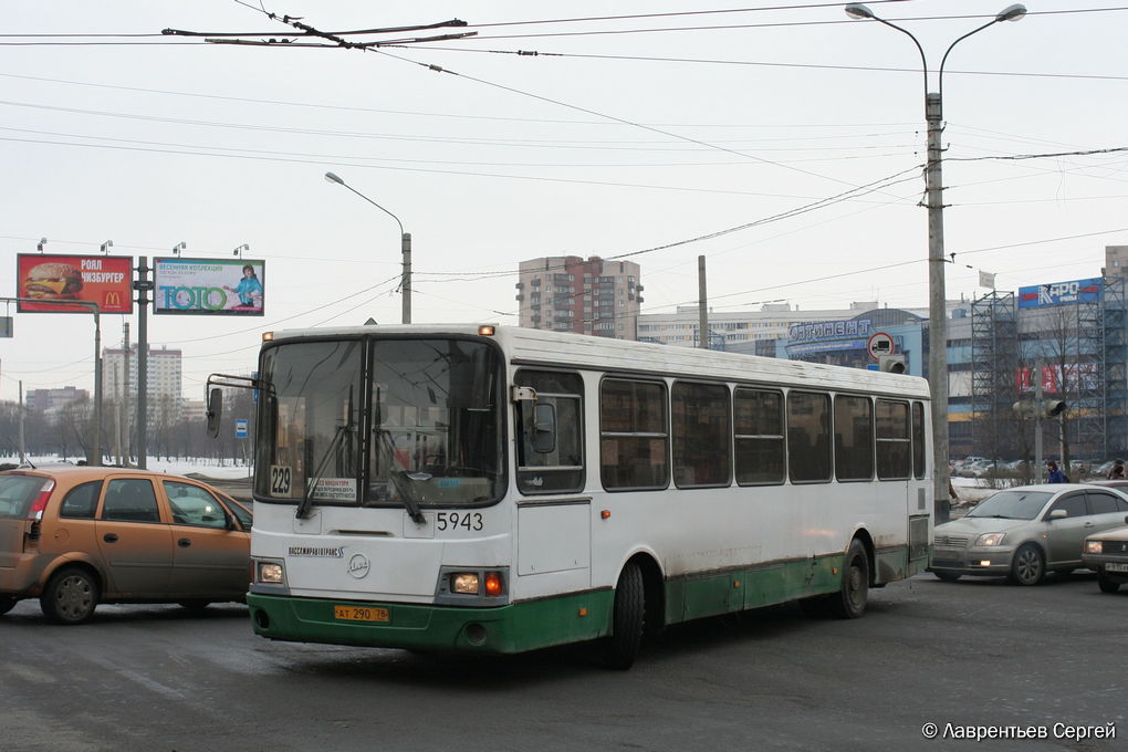 Санкт-Петербург, ЛиАЗ-5256.25 № 5943