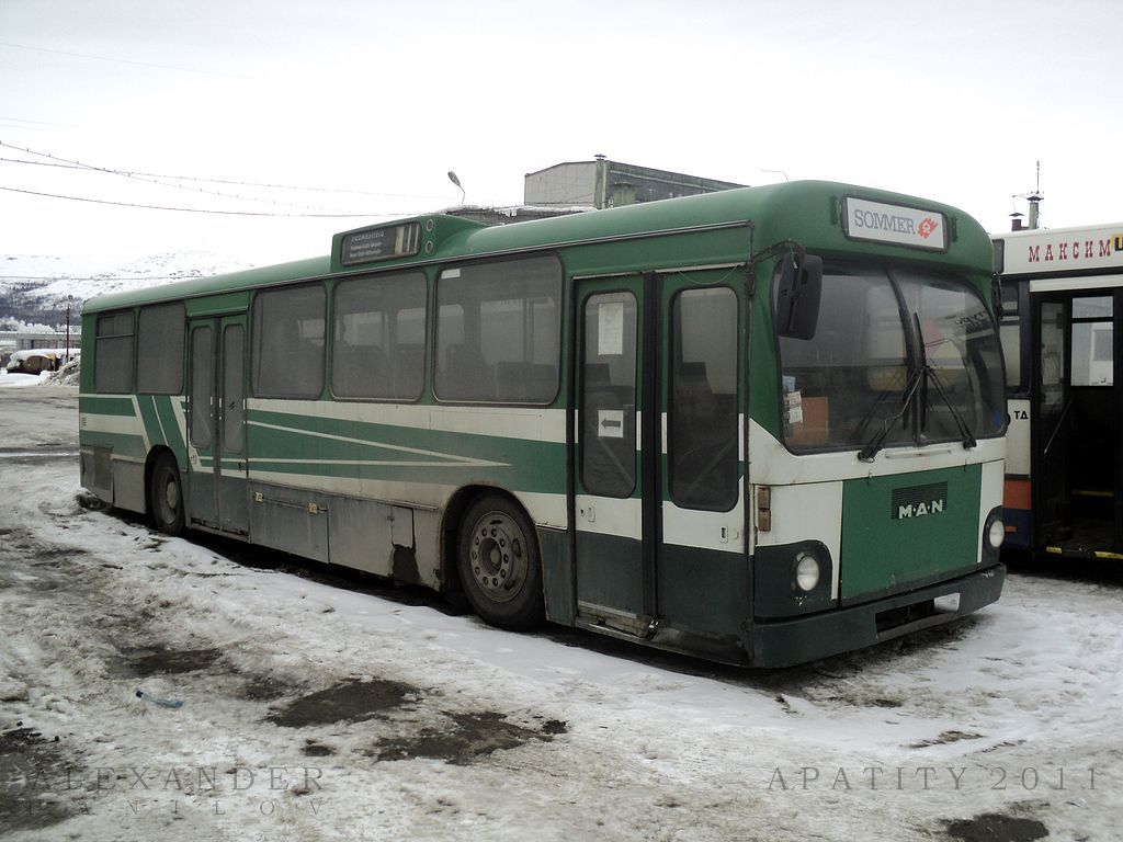 Murmansk region, MAN 192 SL200 Nr. АЕ 833 51