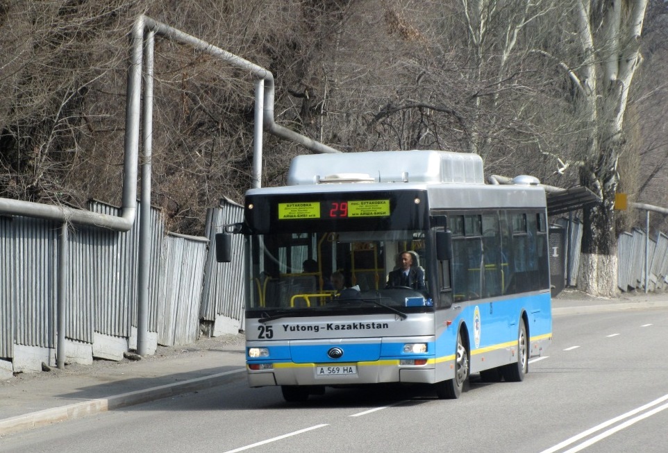 Алматы, Yutong ZK6120HGM № 25