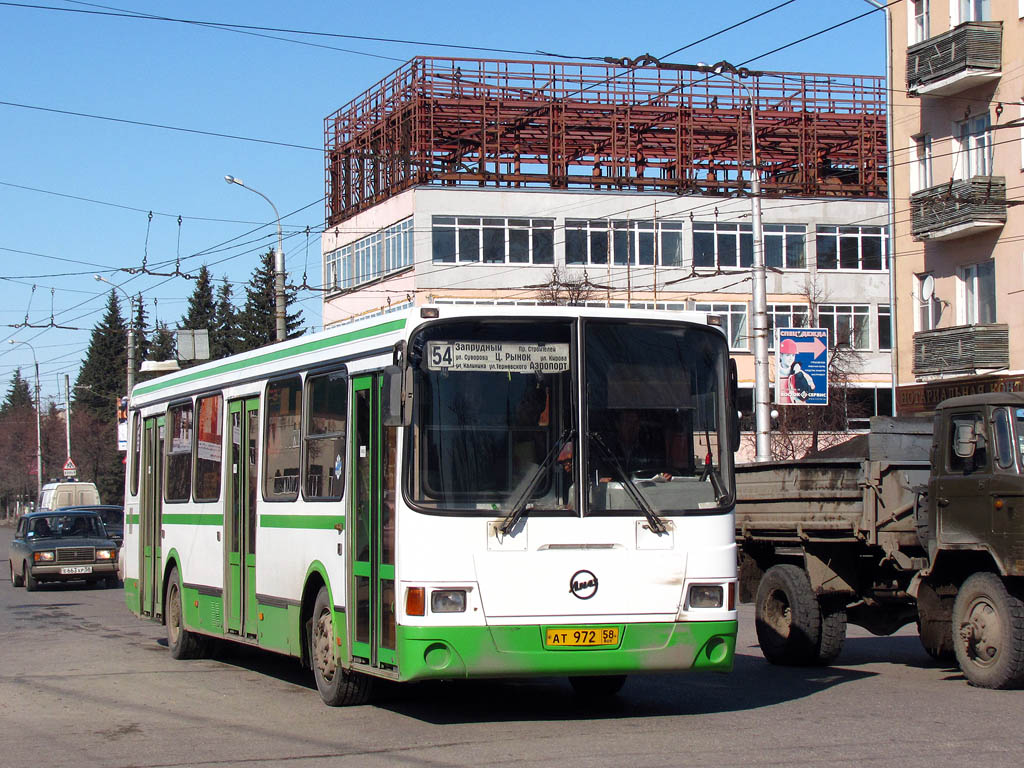 Пензенская область, ЛиАЗ-5256.45 № АТ 972 58