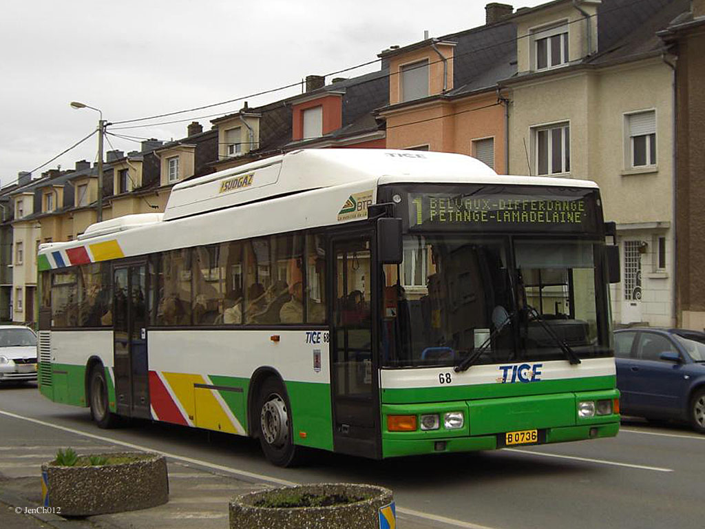 Люксембург, MAN A20 NÜ233 CNG № 68