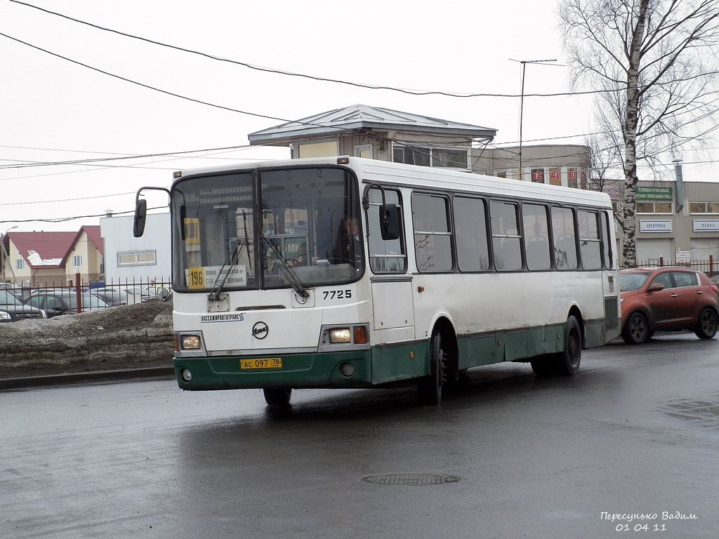 Санкт-Петербург, ЛиАЗ-5256.25 № 7725