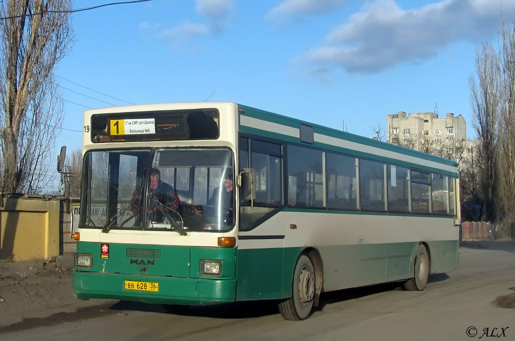 Воронежская область, MAN 791 SL202 № ВВ 628 36