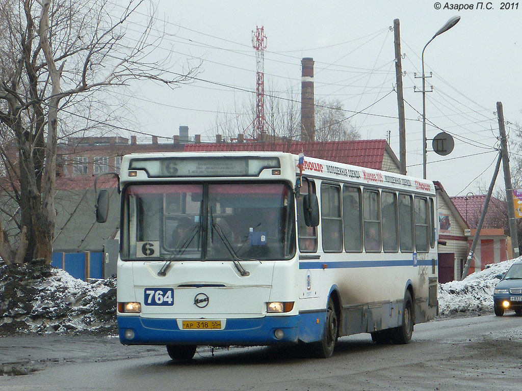 Омская область, ЛиАЗ-5256.45 № 764