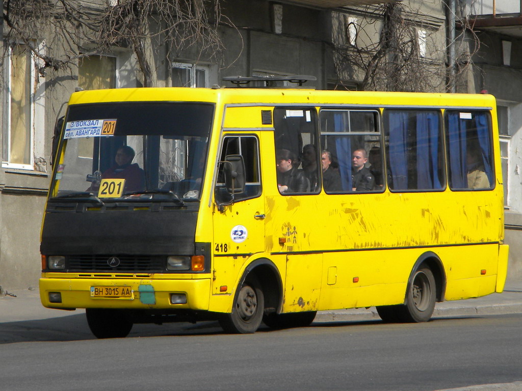 Odessa region, BAZ-A079.14 "Prolisok" # 418