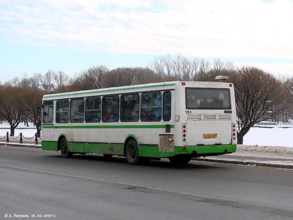 Санкт-Петербург, ЛиАЗ-5256.25 № 151