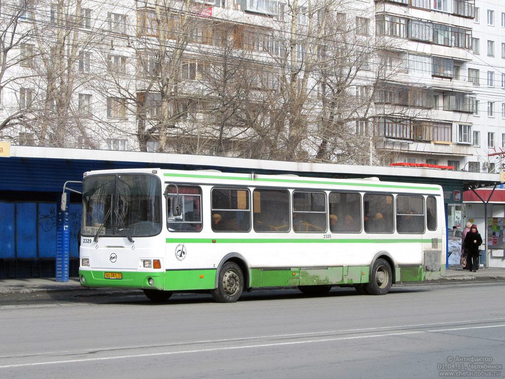 Челябинская область, ЛиАЗ-5256.26 № 2329