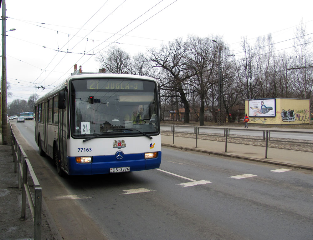 Латвия, Mercedes-Benz O345 № 77163