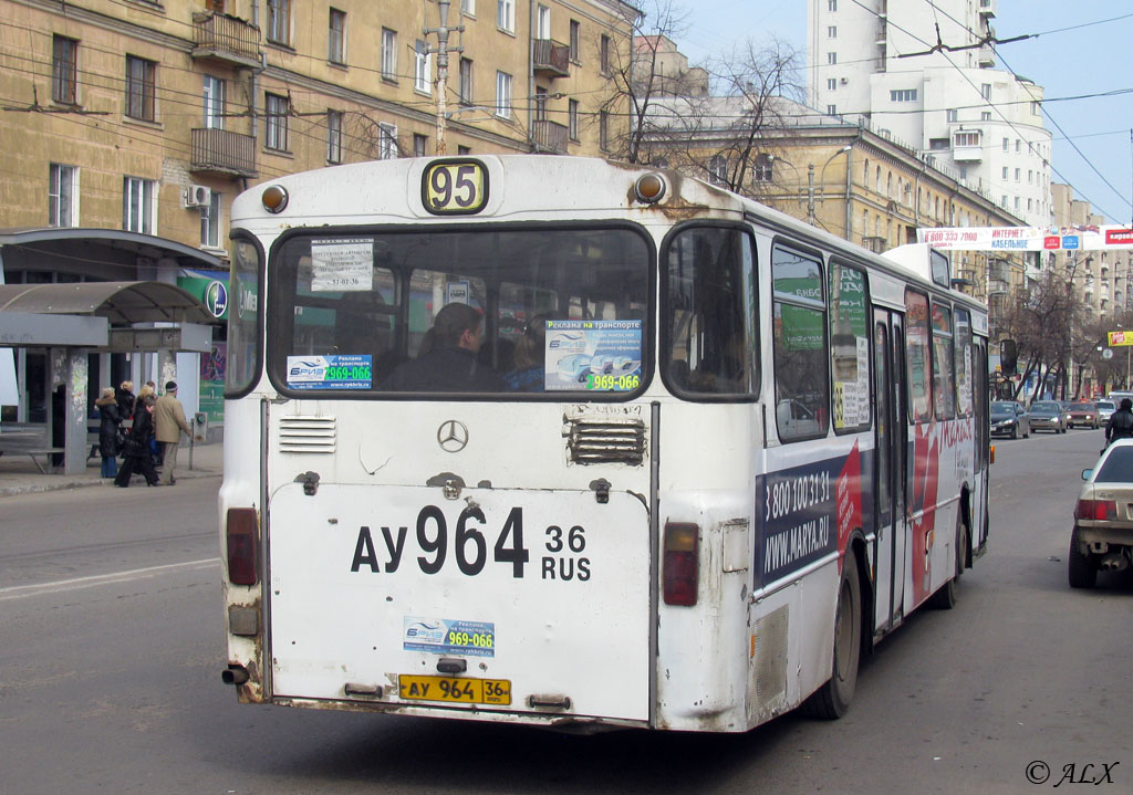 Воронежская область, Mercedes-Benz O305 № АУ 964 36