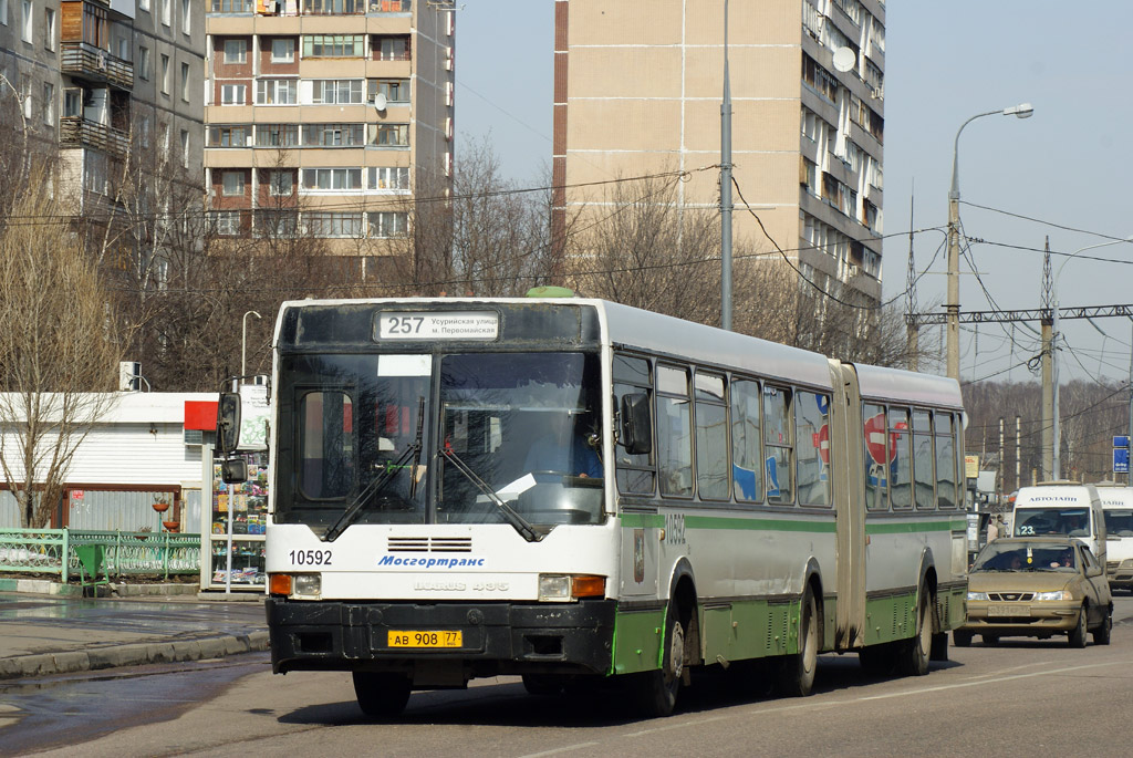 Москва, Ikarus 435.17 № 10592