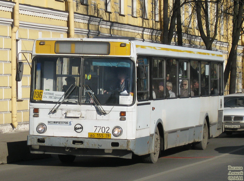 Санкт-Петербург, ЛиАЗ-5256.25 № 7702