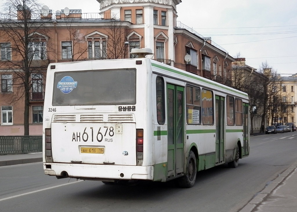 Санкт-Петербург, ЛиАЗ-5256.25 № 3246