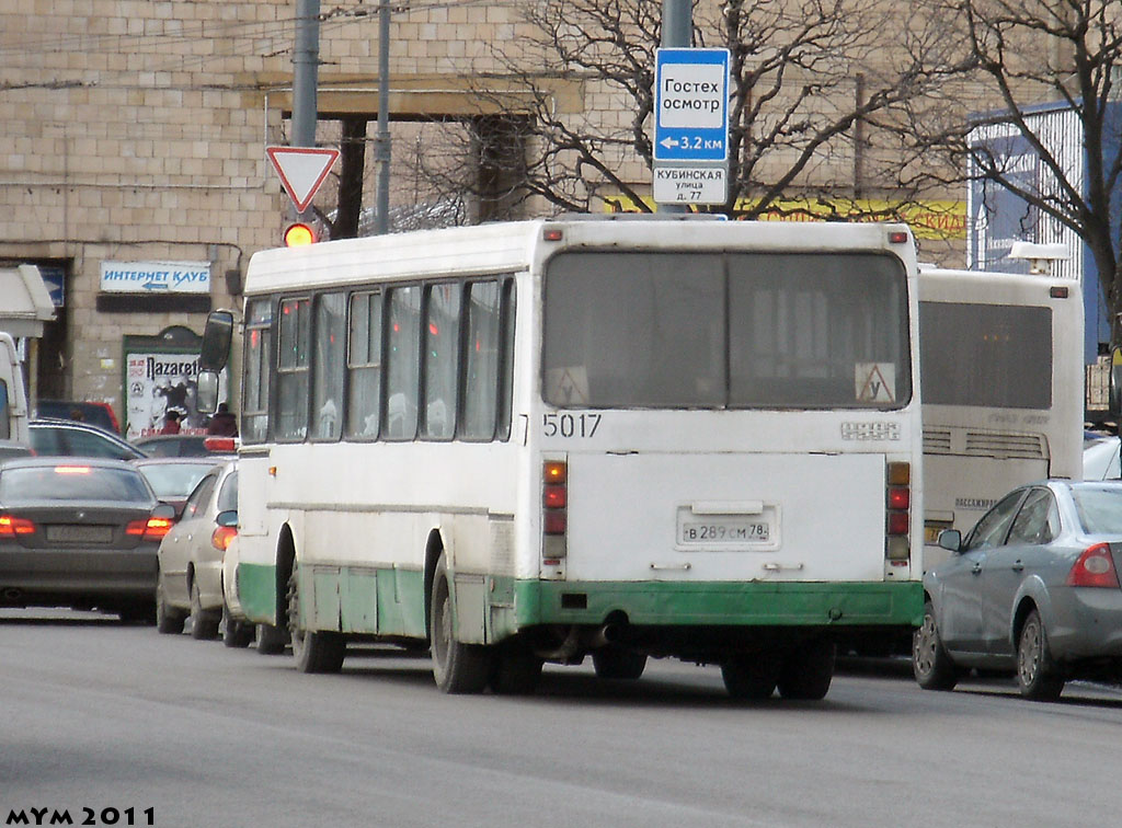 Санкт-Петербург, ЛиАЗ-5256.00 № 5017