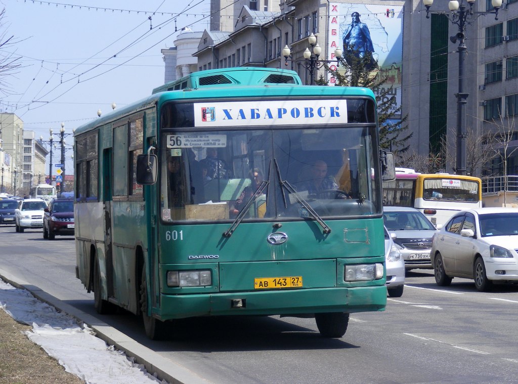 Хабаровский край, Daewoo BS106 Royal City (Busan) № 601