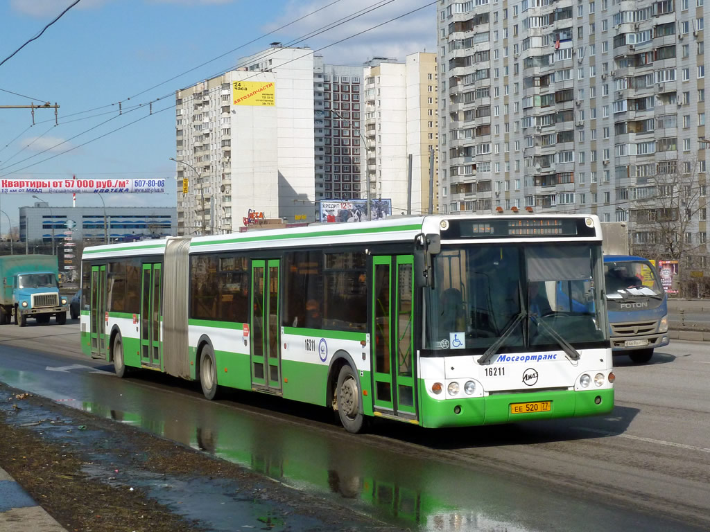 Moskau, LiAZ-6213.20 Nr. 16211