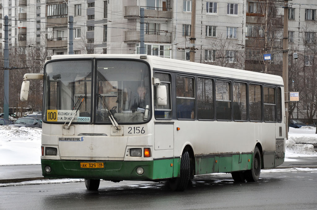 Санкт-Петербург, ЛиАЗ-5256.25 № 2156