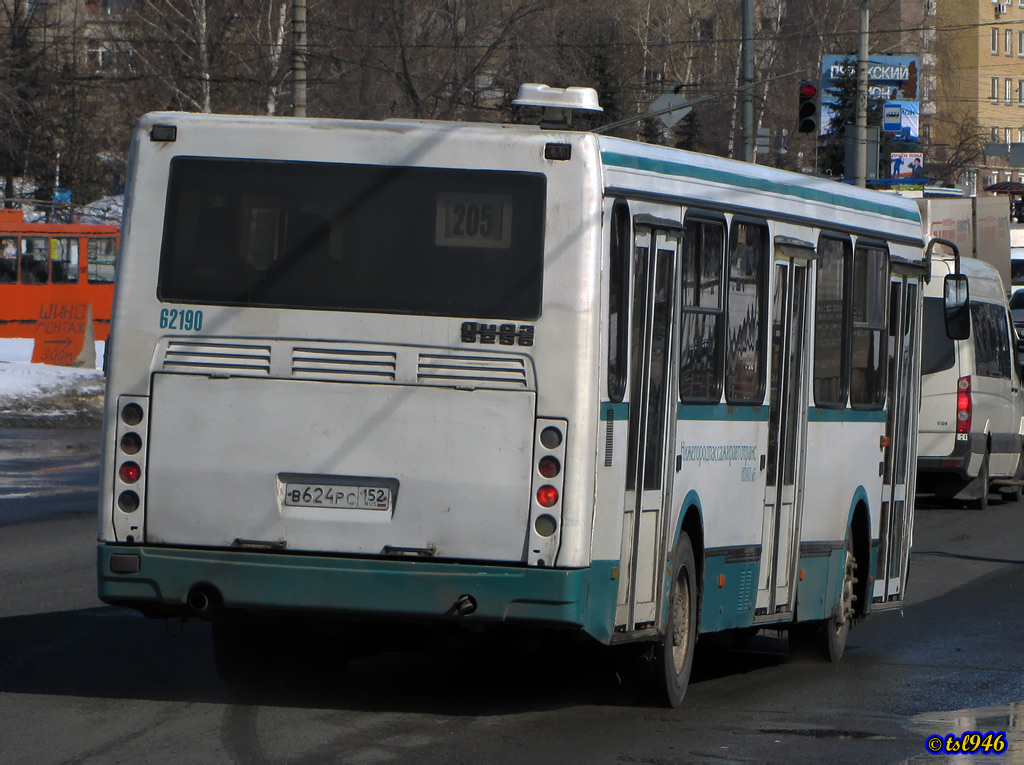 Нижегородская область, ЛиАЗ-5256.25 № 62190