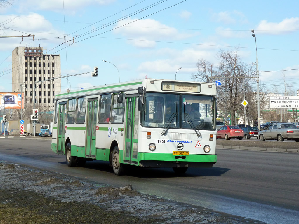 Москва, ЛиАЗ-5256.25 № 16451