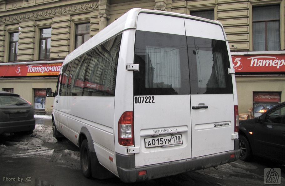 Санкт-Петербург, Самотлор-НН-323760 (MB Sprinter) № А 015 УМ 178