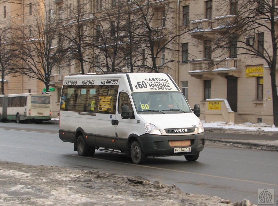 Санкт-Петербург, Нижегородец-2227UT (IVECO Daily) № 070