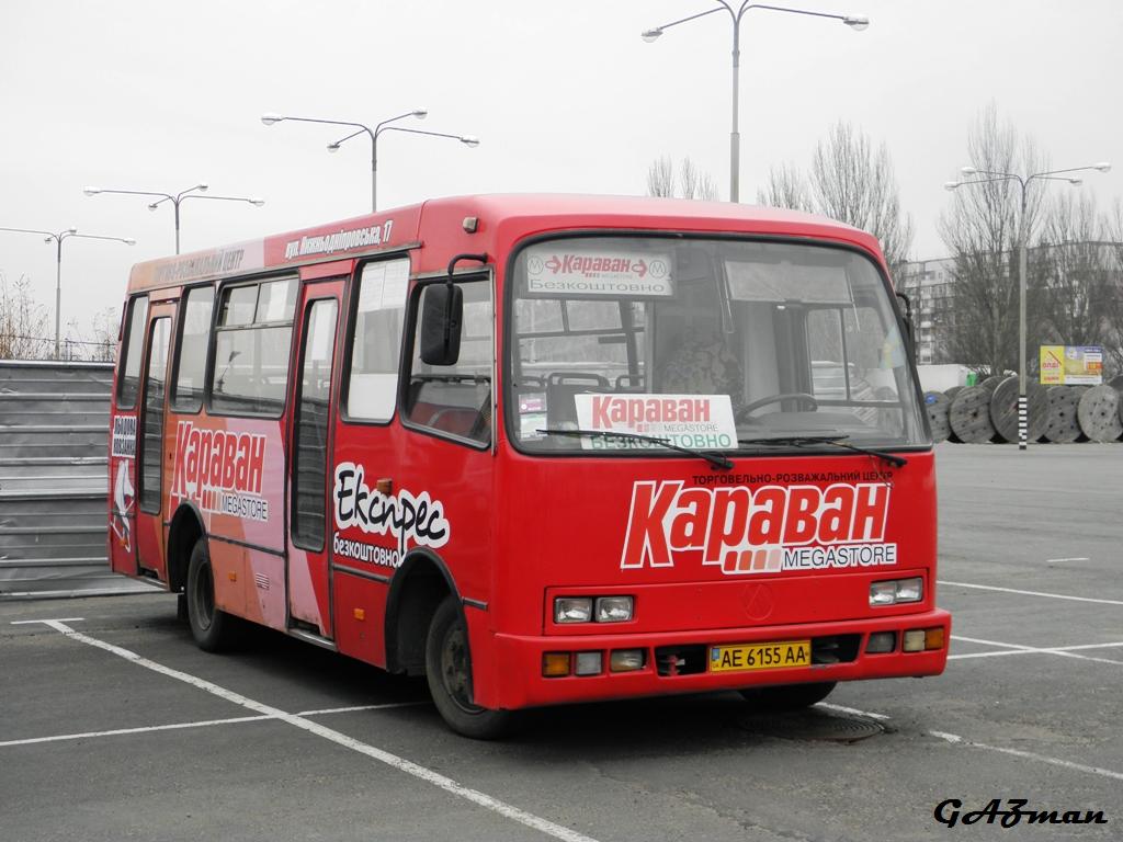 Dnepropetrovsk region, Bogdan A091 Nr. AE 6155 AA