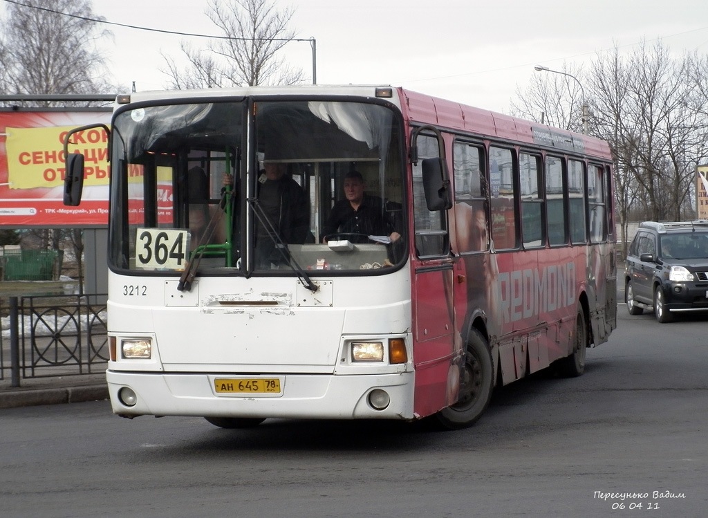 Санкт-Петербург, ЛиАЗ-5256.26 № 3212