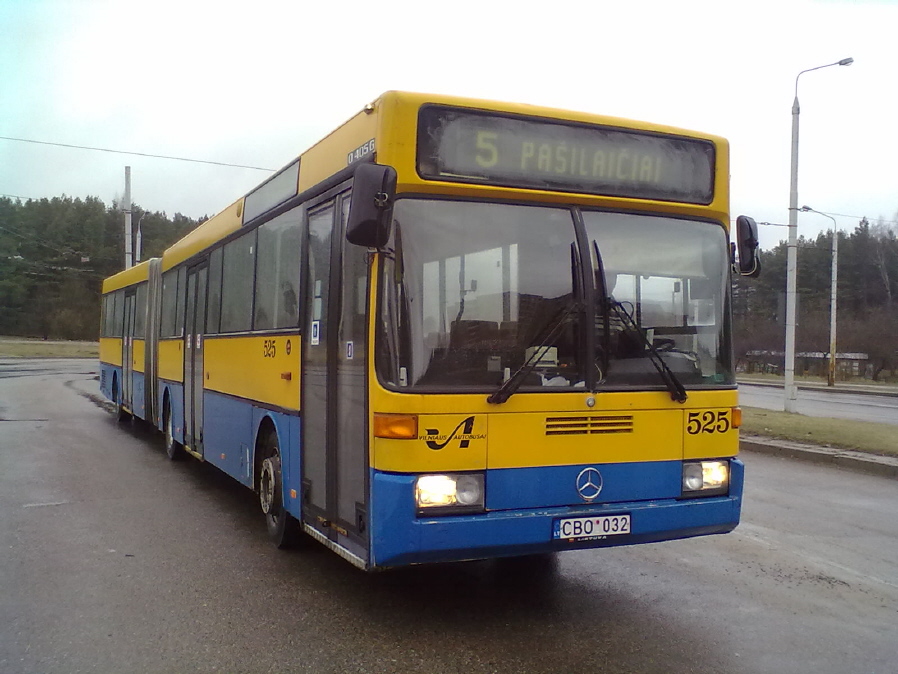 Литва, Mercedes-Benz O405G № 525