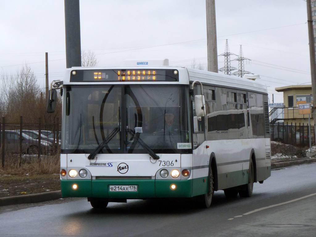 Санкт-Петербург, ЛиАЗ-5292.20 № 7306