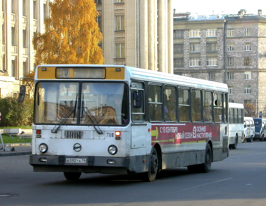 Санкт-Петербург, ЛиАЗ-5256.25 № 7118