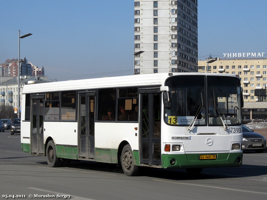 Санкт-Петербург, ЛиАЗ-5256.25 № 7390