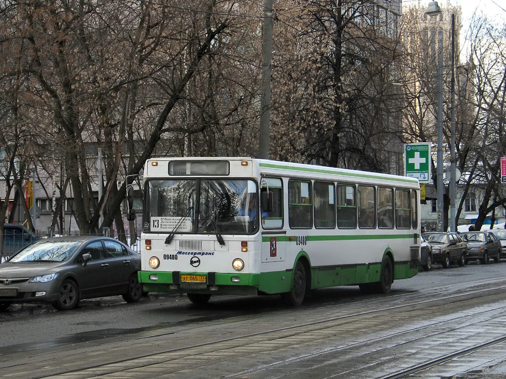 Москва, ЛиАЗ-5256.25 № 09480