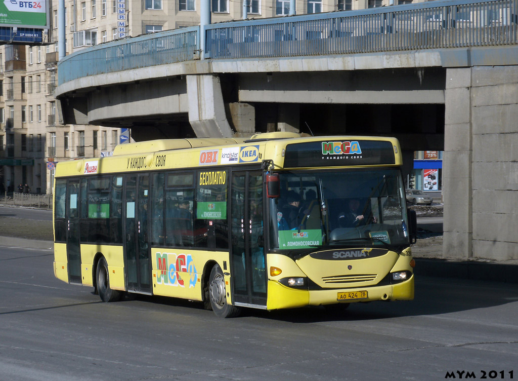 Санкт-Петербург, Scania OmniLink I (Скания-Питер) № 3281