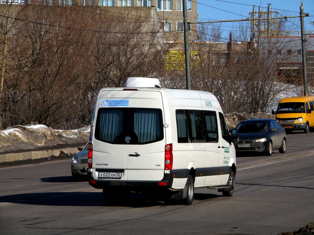 Нижегородская область, Луидор-223302 (Volkswagen Crafter) № Х 022 ХМ 52