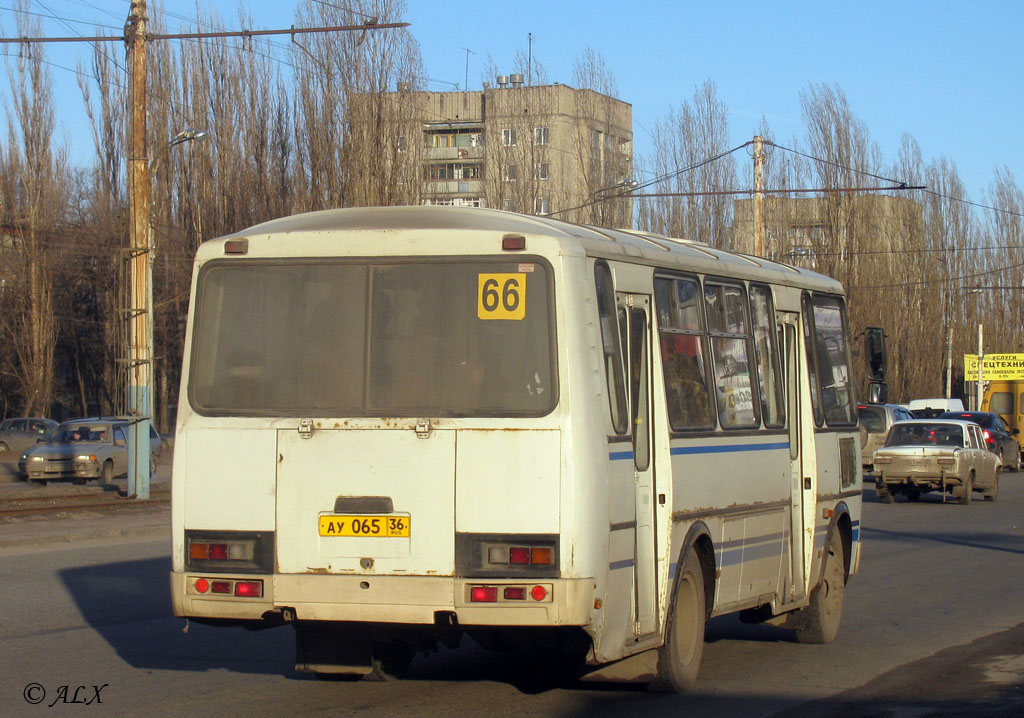 Воронежская область, ПАЗ-4234 № АУ 065 36